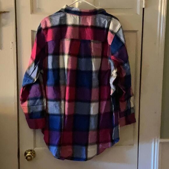 Terra Sky button down shirt, size 2X - Picture 6 of 7